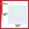 12 X 12 Inch Professional Art Canvas Board Panels 12 Pack - 8 Ounce Heavyweight Cotton Acid Free Canvases for Painting Acrylics and Watercolor (1 Case of 12 Single Canvas Painting Panels)